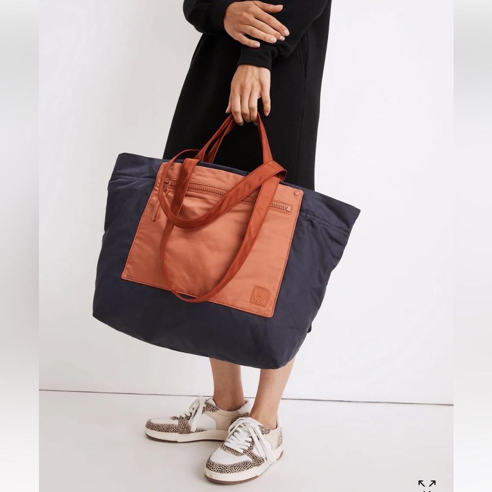 Madewell The Sport Tote Bag in Colorblock